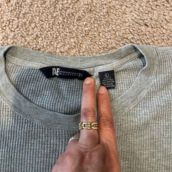 Vintage AMERICAN EAGLE Men's CrewNeck Long Sleeve Sweatshirt - Picture 2 of 9